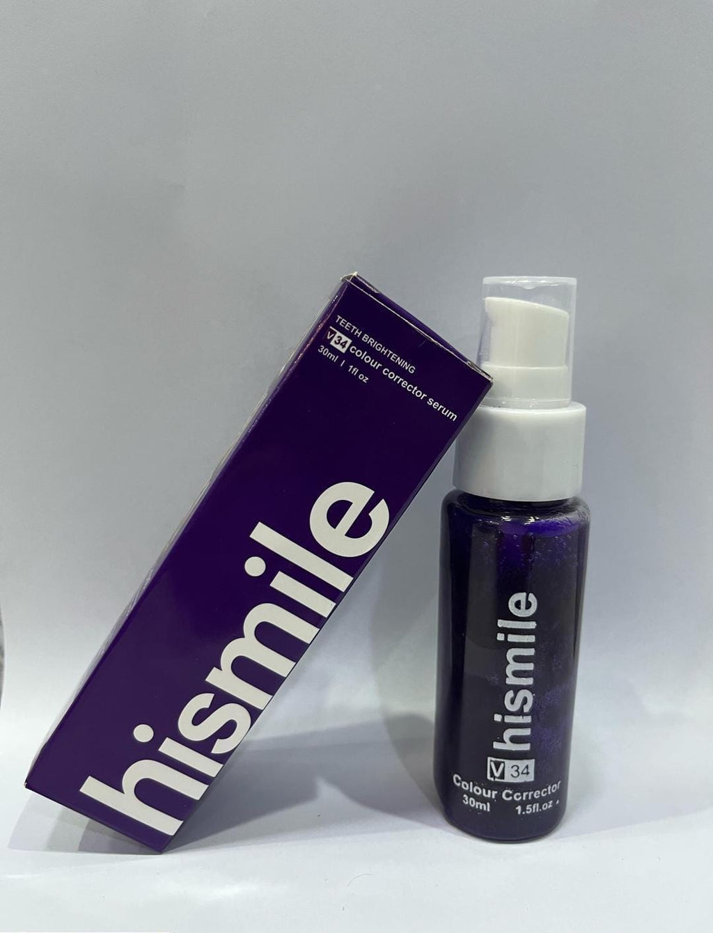 Teeth Whitening V34 Serum 30mL Purple.