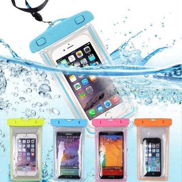 Waterproof Phone Pouches Multicolor Pack of 2.